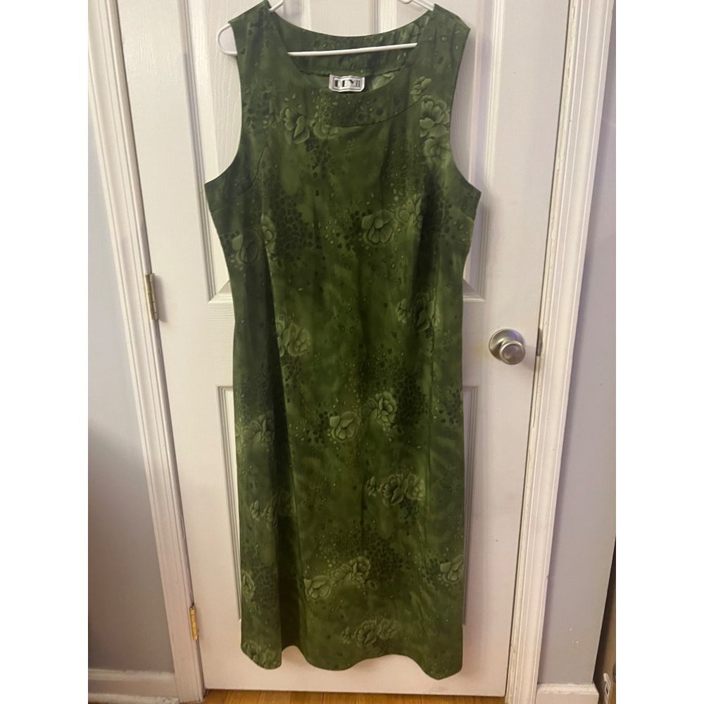 DBY II green women’s tank dress‎ No size Tag
